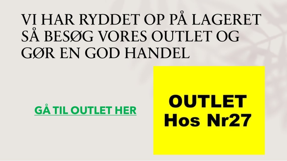 OUTLET HOS NR27