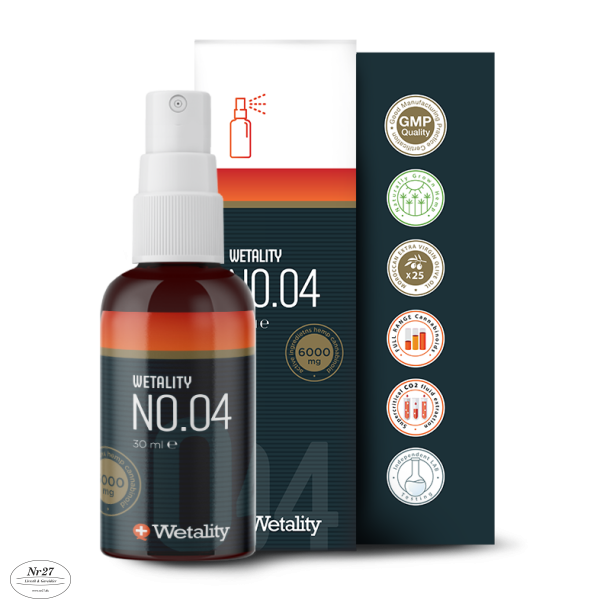 WETALITY NO.04 CBD Olie Spray
