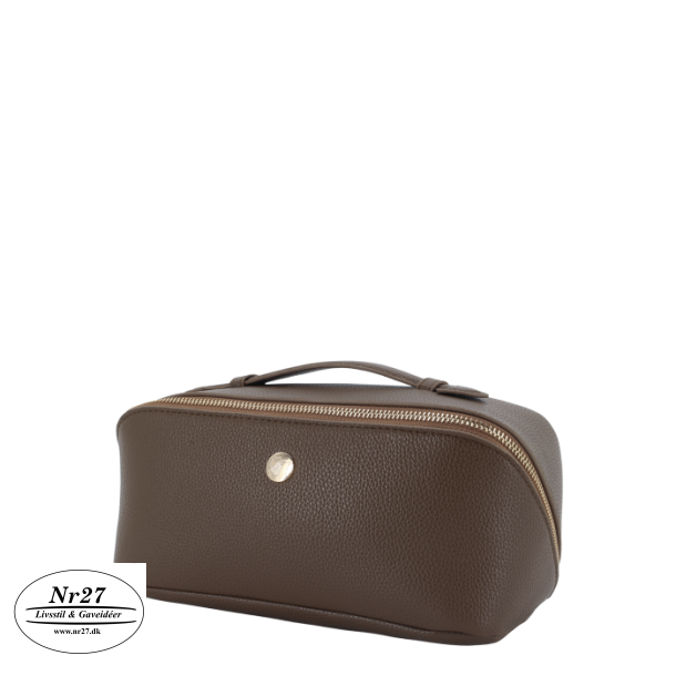 Chic Antique Toilettaske Coffee Medium