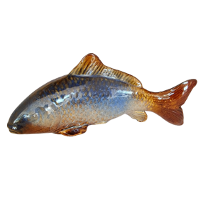 Fisk i keramik 20cm lang venstre