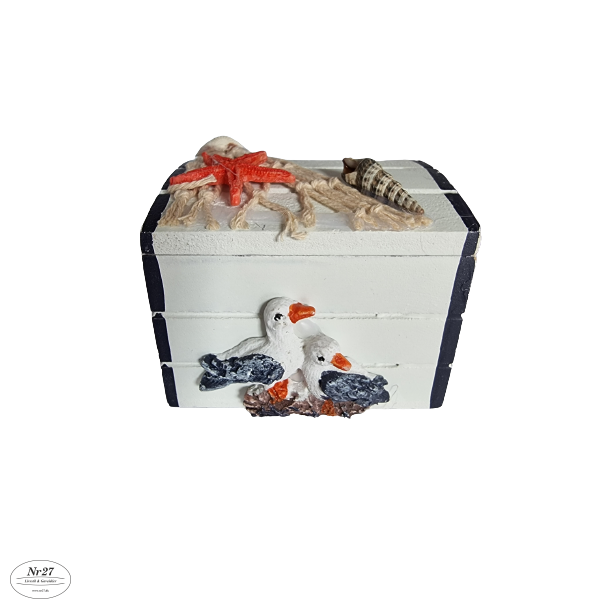 Maritim ske i Tr med Mger 7,5cm bred