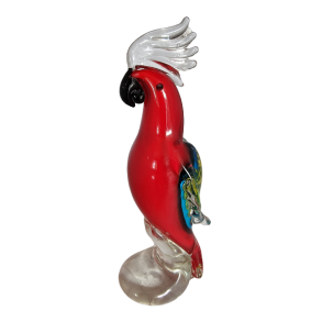 Glas Kakadue 21cm h�j