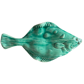 Keramik R�dsp�tte 38cm Gr�n