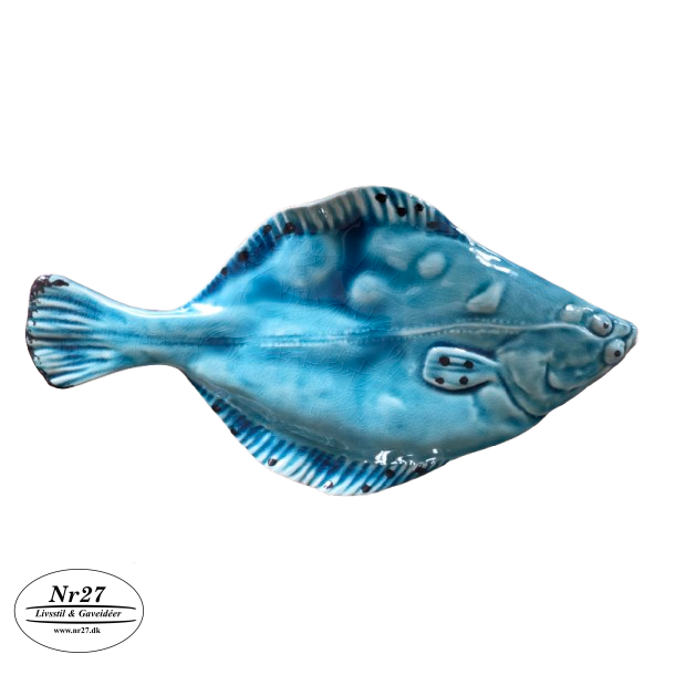 Keramik R�dsp�tte 38cm Bl�