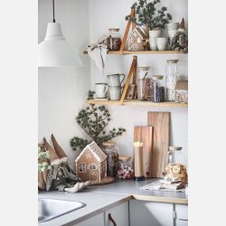 IB LAURSEN HUS Gingerbread snekrystal