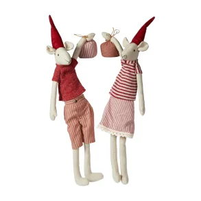 Noa & Nelli Mus i stof 50 cm hj