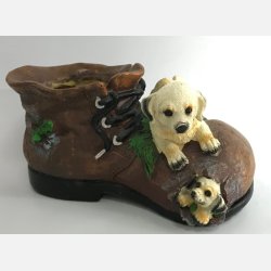 Plantesko med hunde 20 cm