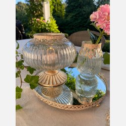 La Vida Ivy glas fyrfadsstage, p fod