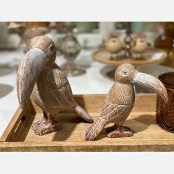 La Vida Pelikan stor brun H20cm