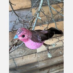 LA VIDA DEKO FUGL LYSERD L15CM