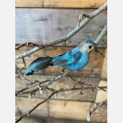 LA VIDA DEKO FUGL BL L15 CM