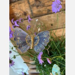 La Vida Deko sommerfugl bl L9/W10 cm