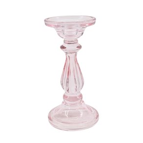 Serena lysestage pink H20cm D9cm
