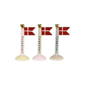 Fdselsdags Flag Farmor 14 cm hj