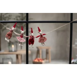 Noa &amp; Nelli Mus med magnet R�de