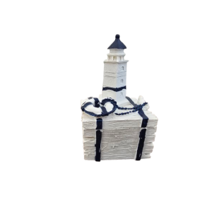 Maritim ske mini med fyrtrn