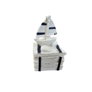 Maritim ske mini med skib