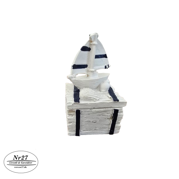 Maritim ske mini med skib