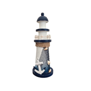 Fyrtrn i tr med anker 