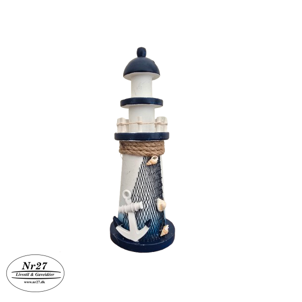 Fyrtrn i tr med anker 