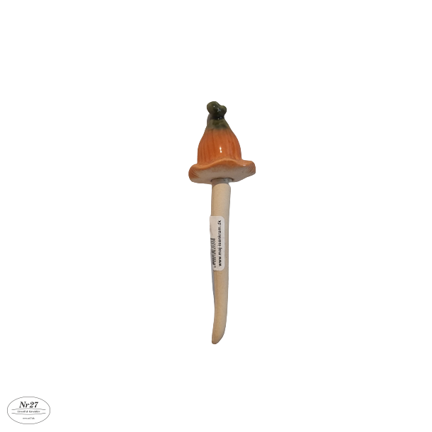Orange klokkeblomst p fast stick 13cm