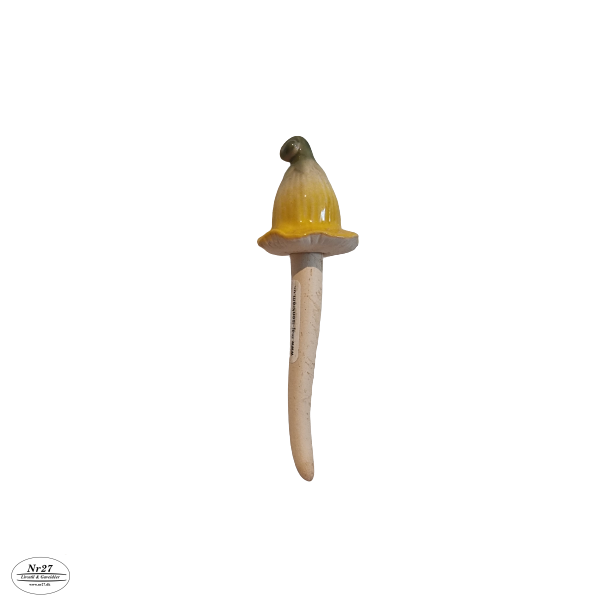 Gul klokkeblomst p fast stick 13cm