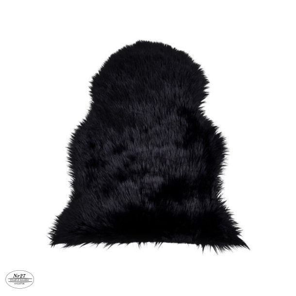 HOUSE NORDIC Lammeskind Imiteret Sort