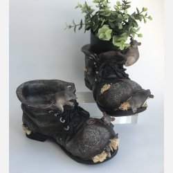 Plantesko med mus og halm 21cm Par