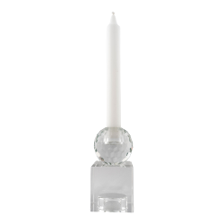 HOUSE NORDIC Lysestage i klar glas 6x6x11,5cm