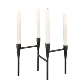 House Nordic Lysestage i sort metal
