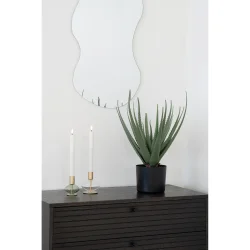 House Nordic Lysestage klar og gr�n glas