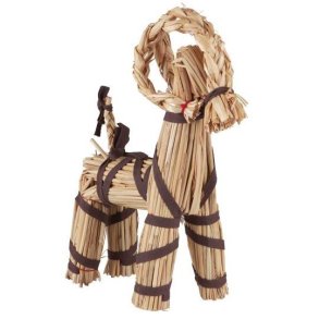 IB LAURSEN Julebuk 30cm hj brunt bnd