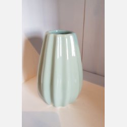 Keramik Vase Stvgrn 15cm