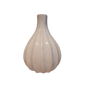 Keramik Vase Creme Hvid 16cm