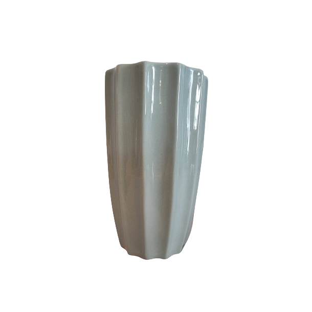 Keramik Vase Stvgrn 19cm