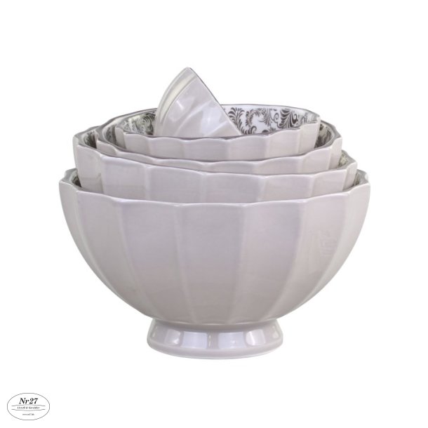 CHIC ANTIQUE Ares Lattesklst Mocca med 5 stk