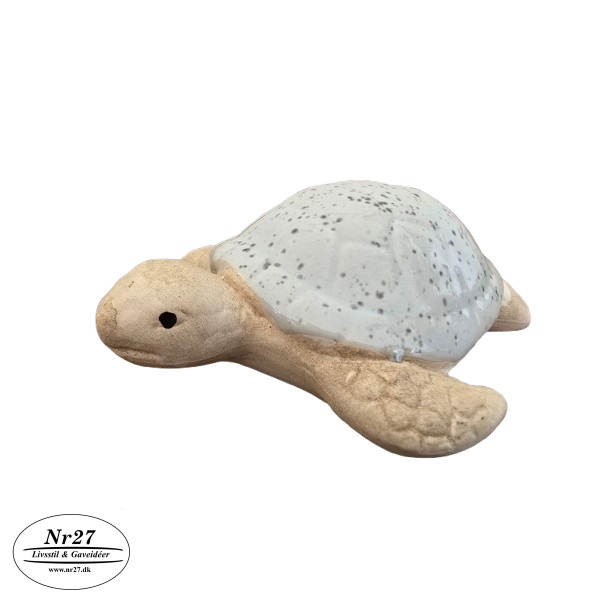 Keramik skildpadde lys