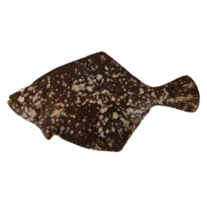 Rdsptte i keramik Mrk 29cm lang