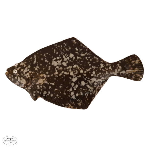 Rdsptte i keramik Mrk 29cm lang