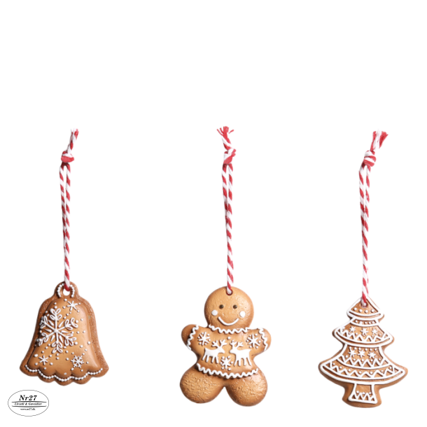 CHIC ANTIQUE Julekager med 3stk