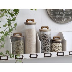 OPBEVARINGSGLAS MED LG Hjde 24cm