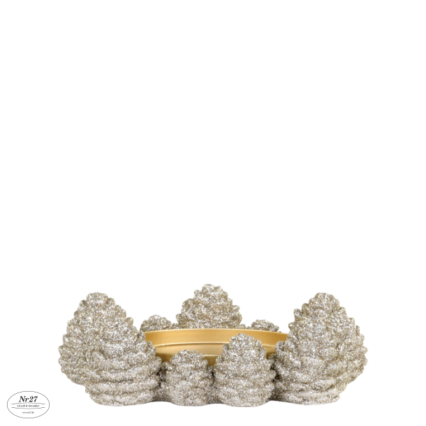 CHIC ANTIQUE Lysbakke med Kogler