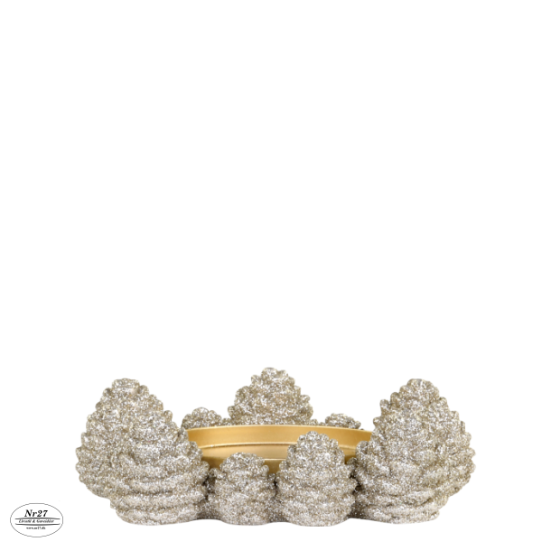 CHIC ANTIQUE Lysbakke med Kogler