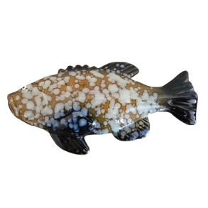 Keramik Fisk med pletter