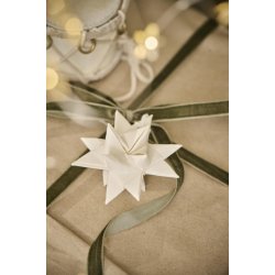 IB LAURSEN Stjerne til ophng hvid 6 stk