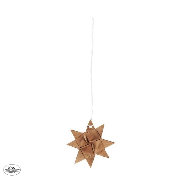 IB LAURSEN Stjerne til ophng natur 6stk