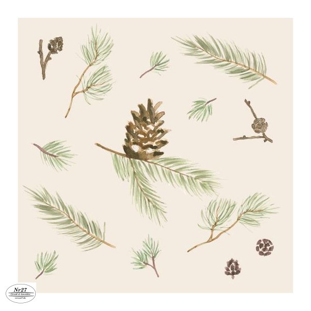 IB LAURSEN Serviet med Kogler