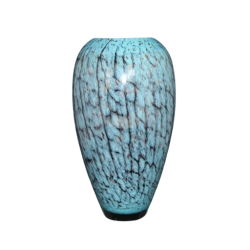Glas Vase Blue Sky 28cm