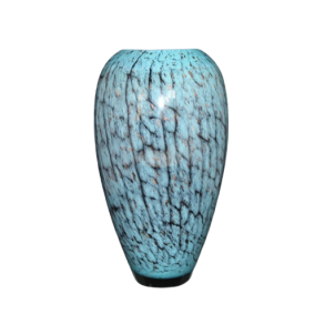 Glas Vase Blue Sky 28cm