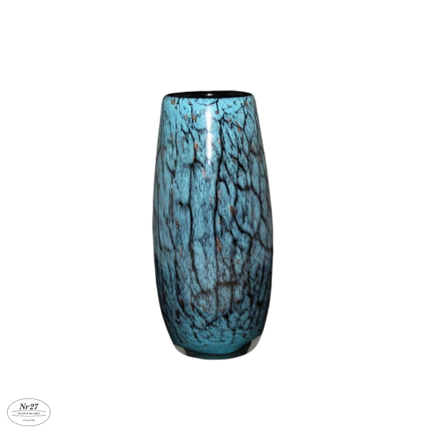 Glas Vase Blue Sky 26cm